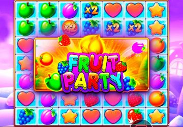 Автомат Fruit Party в казино Типпи